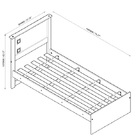 Cama Barcelona Solteiro Nature - Tebarrot Móveis