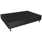 Cama Base Casal Poliester(1.38x1.88) Preto