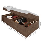 Cama Baú 0,88 Camila - Chocolate