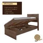 Cama Baú Larissa - Chocolate