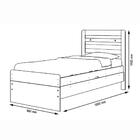 Cama Baú Larissa - Chocolate