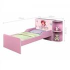 Cama Baú Liz Moranguinho Infantil Com Colchão