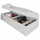 Cama Baú Solteiro Camila Branco