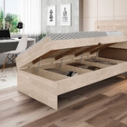 Cama Baú Solteiro Larissa Amarula