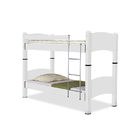 Cama Beliche Branco Belga - Movelaria Decor