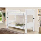 Cama Beliche Branco Belga - Movelaria Decor