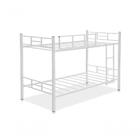 Cama Beliche Brasil Solteiro De Aço / Ferro Com Escada E Grad