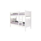 Cama Beliche Fenix Jaspe Versátil Branco