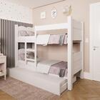 Cama Beliche Quarto Solteiro Madri Com Auxiliar