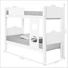 Cama Beliche Romeno Mocaccino Com Auxiliar