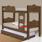 Cama Beliche Romeno Mocaccino Com Auxiliar