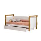 Cama Bella Com Auxiliar Tigus Baby - Branco/ypê
