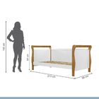 Cama Bella Tigus Baby Branco/ipê