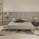 Cama Bi Partida Slim King Em Linho Sem Cabeceira - Skybox - B