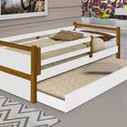 Cama Bianca Com Auxiliar Branco/mel
