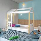 Cama Bianca Solteiro Branco Com Led