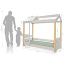 Cama Bianca Solteiro Branco Com Led