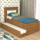 Cama Bibox Barbara - Savana/Branco - Cimol