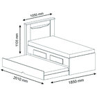 Cama Bibox Barbara - Savana/Branco - Cimol