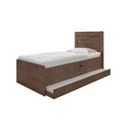 Cama Bibox com Baú Larissa – Chocolate