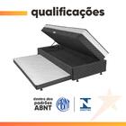 Cama Bibox Com Baú Solteiro Ortopédica Com Cama Auxiliar Conj