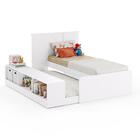 Cama Bibox Com Nicho Porto Alegre Branco