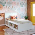 Cama Bibox Com Nicho Porto Alegre Branco