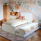 Cama Bibox Com Nicho Porto Alegre Branco