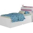 Cama Bibox Linda - Cimol - Branco / Lilas