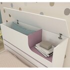 Cama Bibox Mdf Com Baú E Nichos Flex Color Luiza Cimol