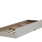 Cama Bibox Solteiro Barcelona Off White/madeira - Tebarrot