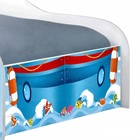 Cama Bibox Solteiro Carro Branco Potente