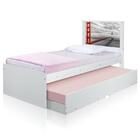 Cama Bibox Solteiro Cidade San Francisco Com Colchões