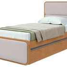 Cama Bibox Solteiro Loop - Lopas Amendoa Clean-off White