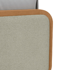 Cama Bibox Solteiro Loop - Lopas Amendoa Clean-salvia