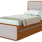 Cama Bibox Solteiro Loop - Lopas Frassino-off White