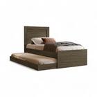 Cama Bibox Solteiro Luara Chocolate Cambel
