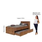 Cama Bibox Teen Gelius Móveis Madeirado