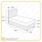 Cama Box + Cabeceira E Colchão De Molas Ensacadas Ortobom Air