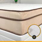 Cama Box + Cabeceira Iris E Colchão Casal Gazin Airluc 138cm