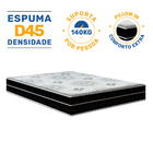 Cama Box + Colchão Anjos de Espuma D45 Pillow In Ortoconfort
