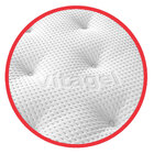 Cama Box + Colchão Casal Castor Gold Star Vitagel Euro One Fa