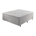 Cama Box + Colchão Casal Molas Ensacadas Alabama 138x188x61cm