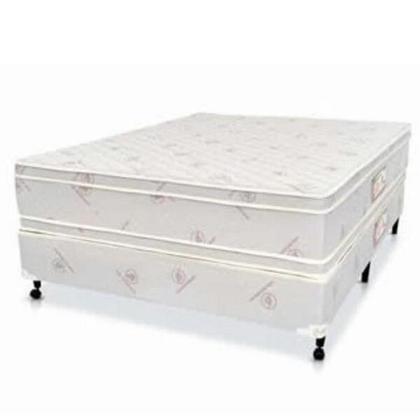 Cama Box + Colchão Castor Casal Hotel Collection Fire Retarda