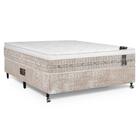Cama Box + Colchão Castor Casal Premium One Face Tecnopedic 1