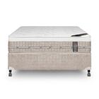 Cama Box + Colchão Castor Casal Premium One Face Tecnopedic 1