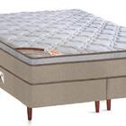 Cama Box + Colchão Castor King Innovation One Face Tecnopedic