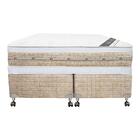 Cama Box + Colchão Castor King Premium Amazon Gel Double Face