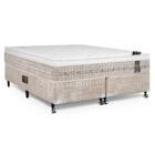 Cama Box + Colchão Castor King Premium One Face Tecnopedic 19