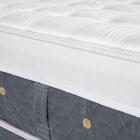 Cama Box + Colchão Castor Queen Plush Light Stress One Face P